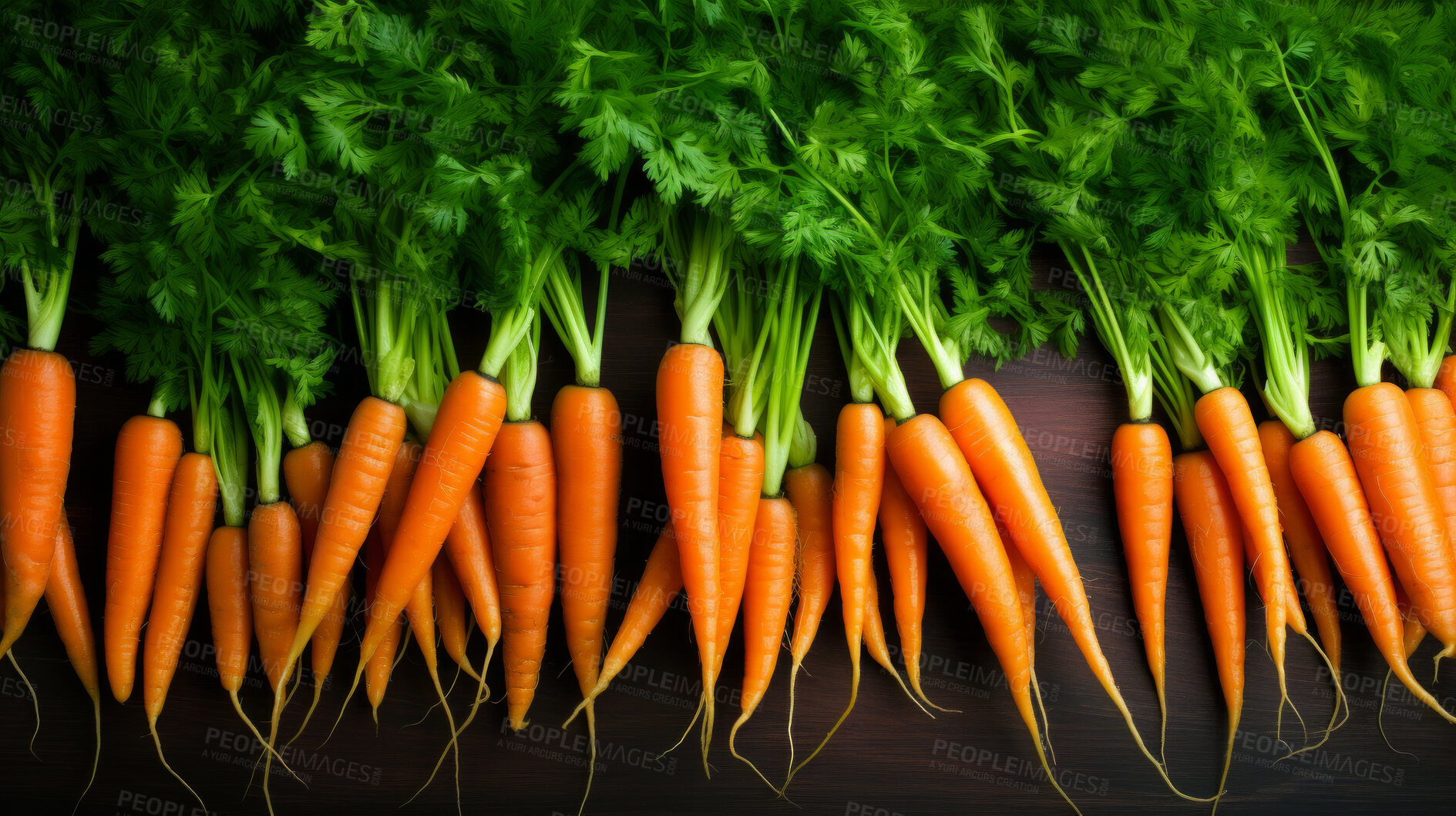 Buy stock photo Healthy, natural and orange carrot background in studio for farming, organic produce and lifestyle. Fresh, summer food and health meal closeup for eco farm market, fibre diet and vegetable agriculture