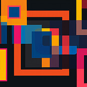 Abstract, background and wallpaper design on canvas for wall, backdrop ...
