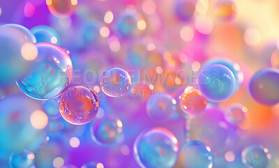 Spheres, balls or balloons floating on studio background for celebration, birthday or event. Colourful, vivid and creative 3d rendering of a fantasy mockup for artistic design, wallpaper and graphic