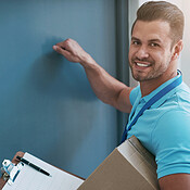 He always delivers on time | Buy Stock Photo on PeopleImages, Picture ...