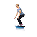 Her fitness routine is simple yet tough