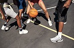 Showcasing some fancy footwork on the court