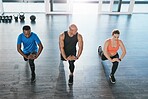 Keep your lunges low and standards high