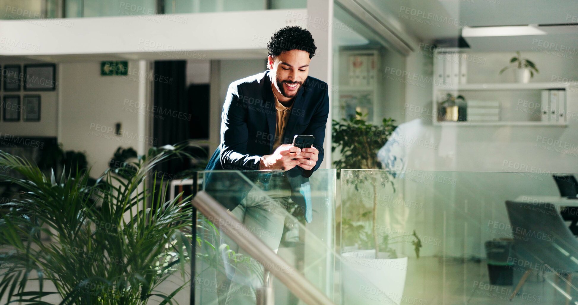 Buy stock photo Laughing, group and meeting with tablet, office and humor for project, colleagues and collaboration. Happy, marketing coordinator and people with tech for campaign, teamwork and employees with jokes