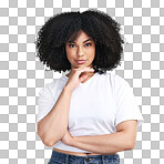 PNG Studio portrait of an attractive young woman posing