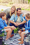 They're a family of campers