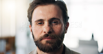 Buy stock photo Portrait, business and man as lawyer in office with career pride, about us and legal consultant. Male person, attorney and confident with ambition, government service and representative for justice