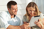 He's impressed by her techno-savvy