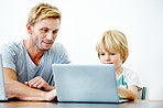 Father and son bonding time