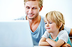 Sharing some father son time