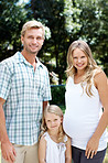 Summertime family portrait