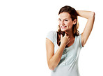 Modest girl to boost your message