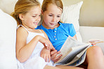 Reading together with my sister