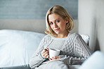 Enjoying a morning coffee