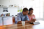 Enjoying a morning internet catch up together