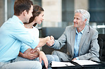 And with a handshake, you have ensured your financial future