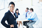 Moving up the corporate ladder with attitude