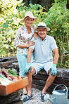 The couple who gardens together...