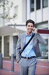 The picture of a modern businessman