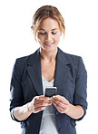 Answering a quick text