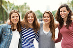 Their a close-knit group!