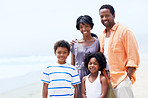 Family fun on the beach