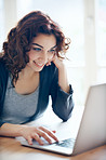 Reading a sweet email