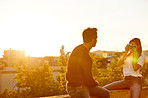 Capturing him in the golden hour