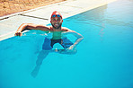 He was born to swim