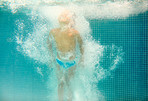 It is so much fun jumping into the water