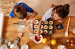 We making something yummy but healthy