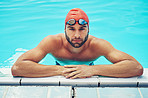I take my swimming seriously