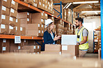 Keeping everyone up to date in the logistics process