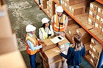 Initiating and coordinating better warehouse practices with the team