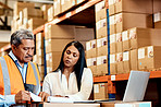 Getting all the day's consignments together