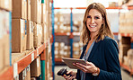 Technology makes the stock control process a lot easier