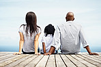 Enjoying a day as a family