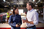Discussing logistics