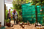 Family time on the farm