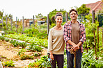 We're a green thumb couple!