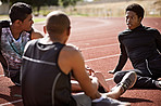 Talking about their personal bests