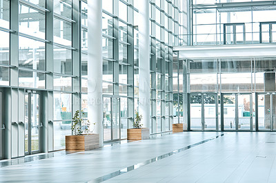 Buy stock photo Still life shot of an empty office building