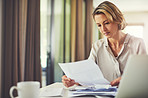 Taking charge of her finances