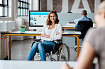 I am judged on my ability, not my disability