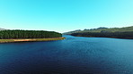 Tranquil waters in the countryside