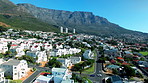 High above Cape Town