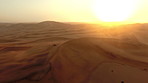 Nightfall over the Namibian Desert