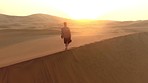 Making tracks through the sand