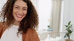 Happy, woman and dancing in playful joy for weekend, holiday or relaxing break with smile at home. Female smiling in happiness for funny dance and twirl for freedom, music and energy in the room