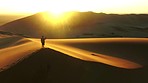 Among the Namibian dunes